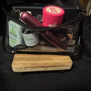 MAC Cosmetic Bag Stuffed with Beauty Products